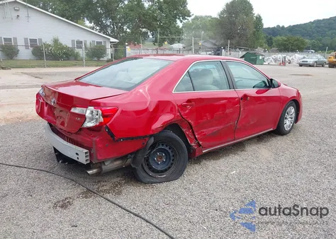 2012 Toyota Camry Le z USA, uszkodzony, nr VIN 4T1BF1FK3CU505982